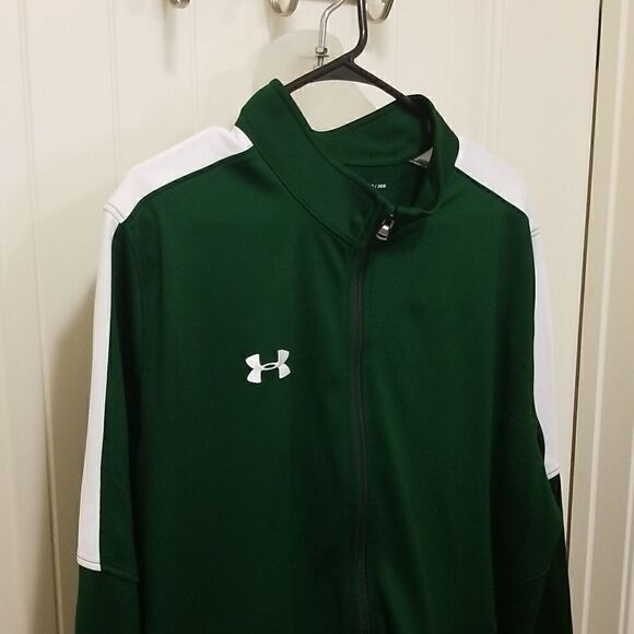 Under Armour Rival Knit Full Zip up Jacket Mens sz XXL - Picture 2 of 6